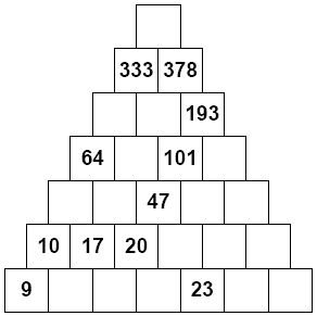 Number Pyramid Puzzle Magazine